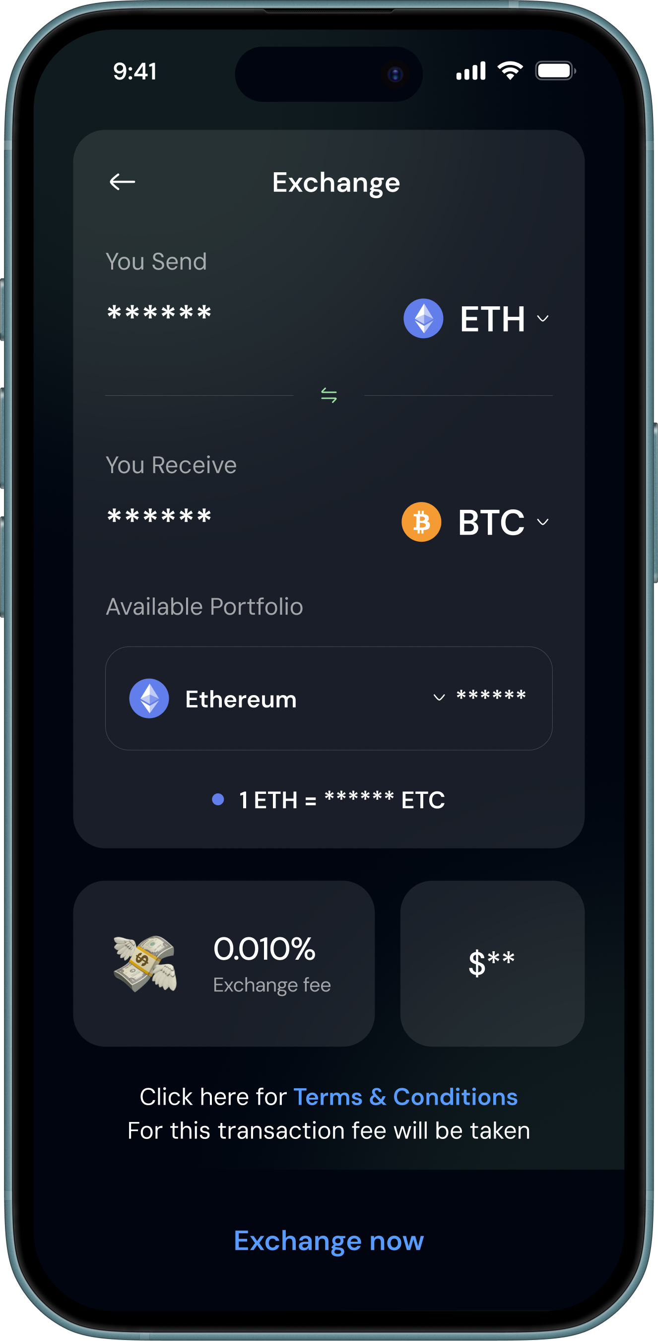 Timeless mobile app preview